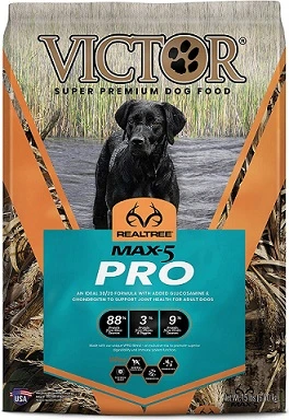 4. VICTOR Realtree - MAX-5 PRO, Dry Dog Food,
