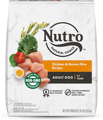 2. Nutro Natural Choice Adult Chicken & Brown Rice Recipe Dry Dog Food