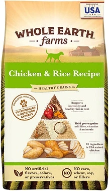 Whole Earth Farms Healthy Grains Beef & Rice Recipe Dry Dog Food